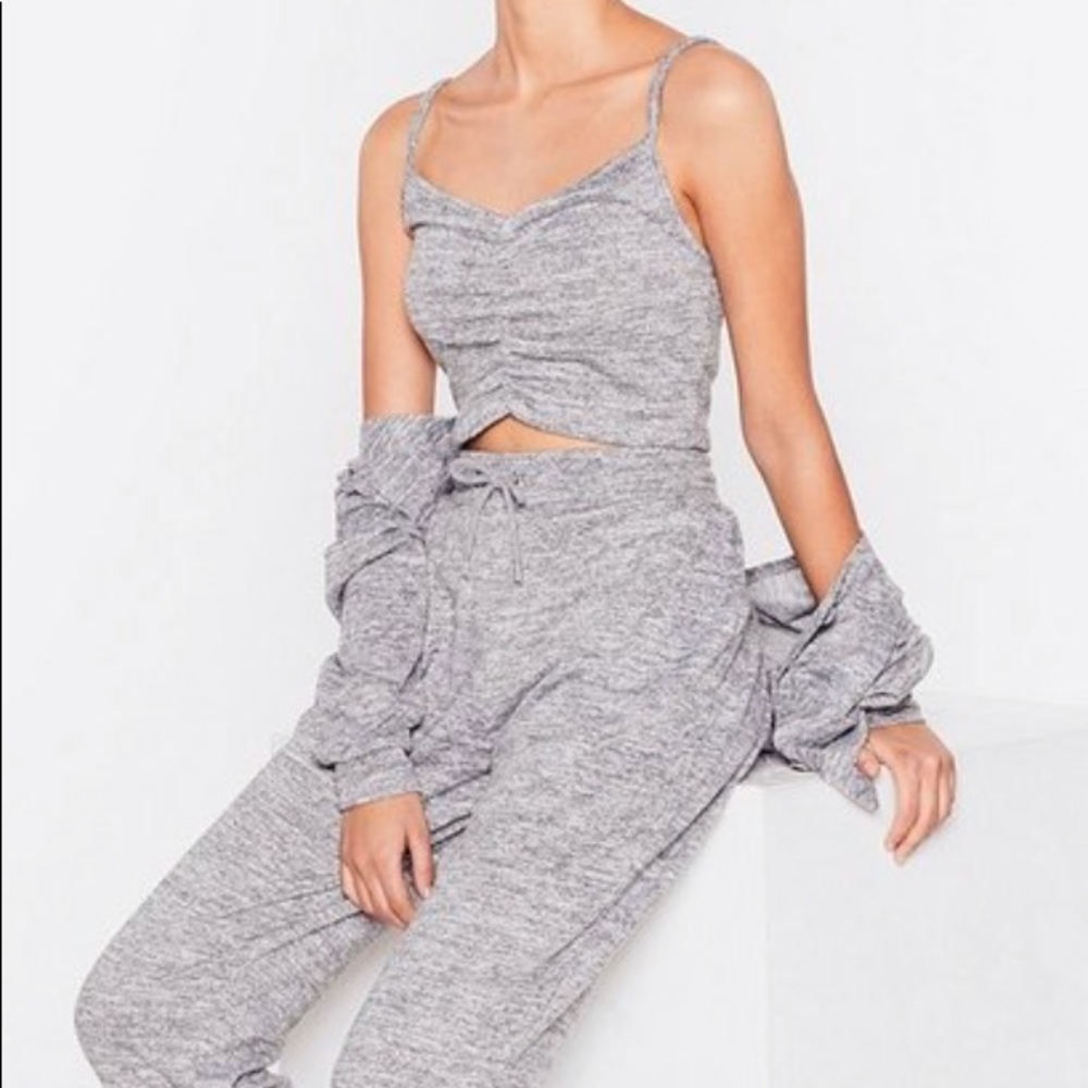 Nasty Gal 3 piece loungewear set